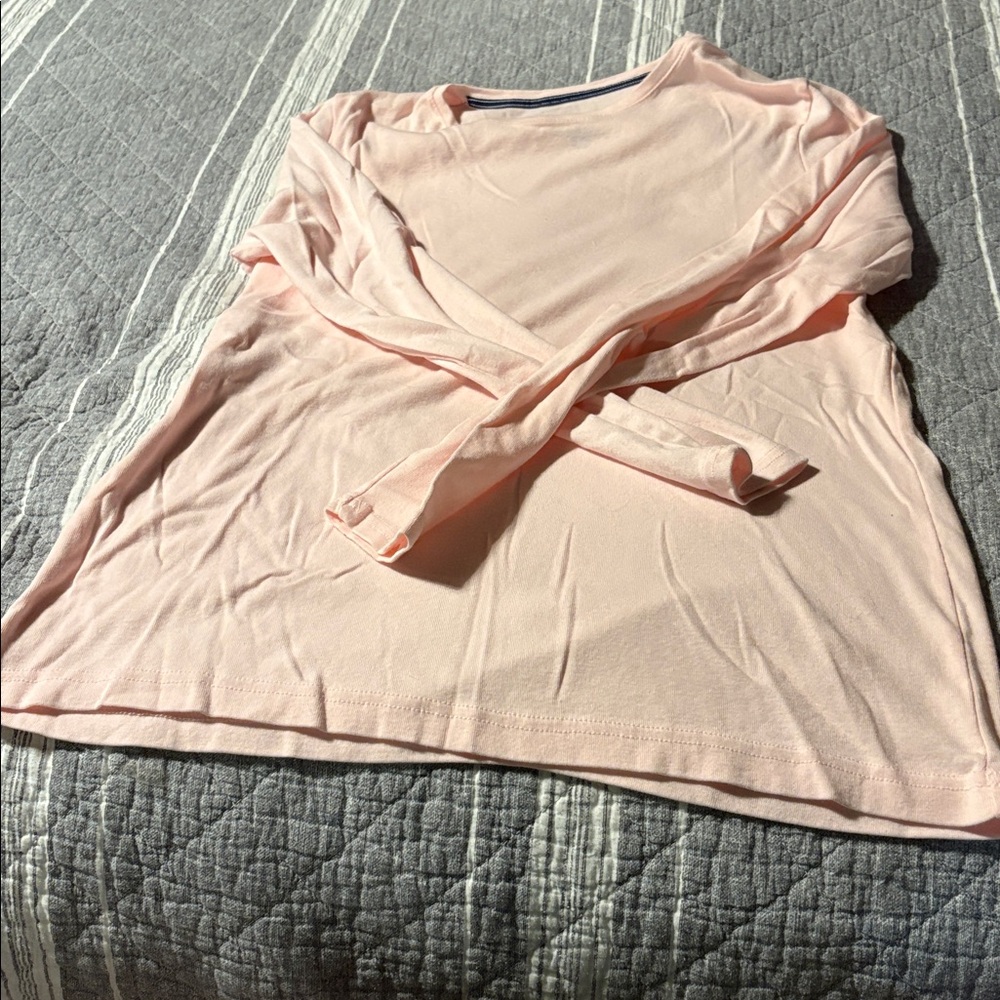NWOT 3 Women’s size L Croft & Barrow Classic Red, Pink and White T-shirts - Picture 4 of 5
